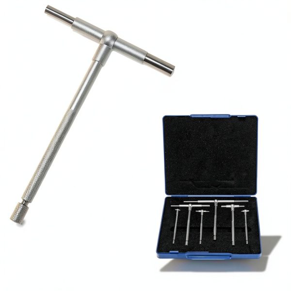 Generic 6pcs Bore Gauge Set ZXC419 Telescoping T‑Gage up to 6 Inches-1
