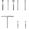 QWORK Telescopic Bore Gauge Set CA30984 6‑Piece Carbon Steel Tool-5