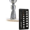 Dmykluc Stainless Steel 29‑Hole Precision Gauge AI023 Compact Tool-4
