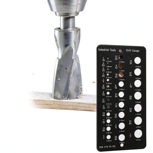 Dmykluc Stainless Steel 29‑Hole Precision Gauge AI023 Compact Tool-4