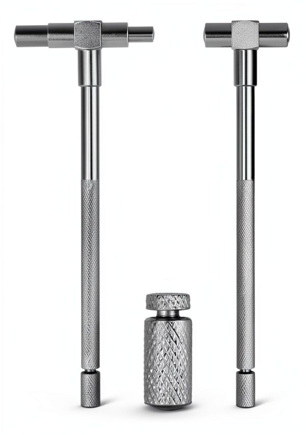 QWORK Telescopic Bore Gauge Set CA30984 6‑Piece Carbon Steel Tool-4