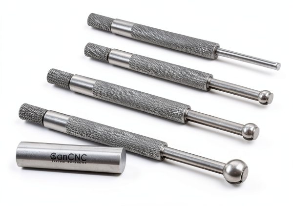 Accusize EG04-5001 Small Hole Gauge Set Satin Chrome 4‑Piece with Case-1