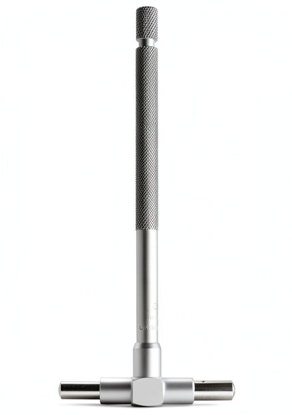 Mitutoyo Hole Gauge 504-155-124 Loaded Plunger with Knurled Clamp-0