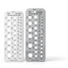 TOOGOND Drill Bit Gauge Stainless Steel 29-Hole Precision Tool-3