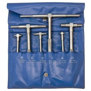 Hardware Factory Store Hole Gauge Set 5/16"-6" Carbon Steel Double-0