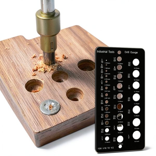 Dmykluc Stainless Steel 29‑Hole Precision Gauge AI023 Compact Tool-5