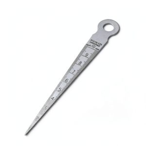 YTgilo Stainless Steel Welding Taper Gauge 1-15mm Mini Pocket Tool-0