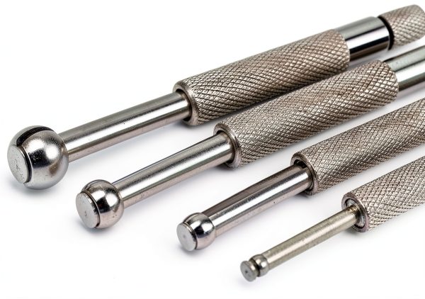 Accusize EG04-5001 Small Hole Gauge Set Satin Chrome 4‑Piece with Case-5