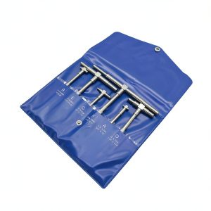 Timunr Telescopic Gauge Set 5/16‑6 Inch Steel 6‑Piece Titanium Coating-0