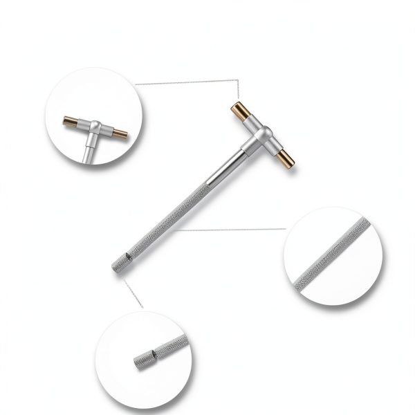 Beslands Telescoping Hole Gauge 5/16"-6" Set 6pcs with Box-2