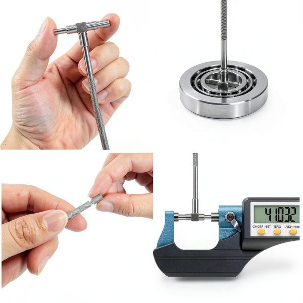 HDLNKAK Telescopic Bore Gauge Set 5/16‑6 Inch Stainless Steel 6‑Piece-4