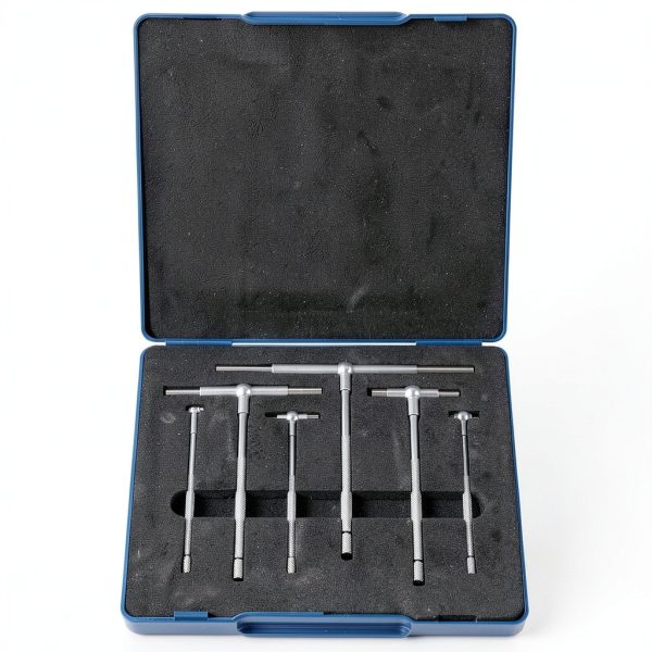 Beslands Telescoping Hole Gauge 5/16"-6" Set 6pcs with Box-0