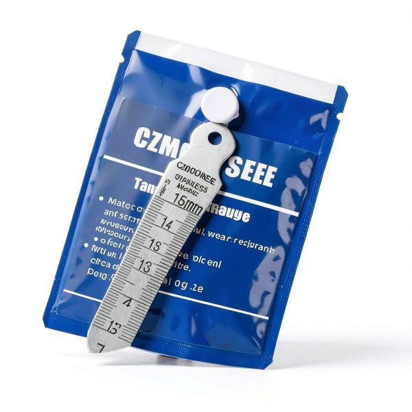 Stainless Steel Hole Gauge CZMOONSEE 2mm Dual Scale Laser Markings-5