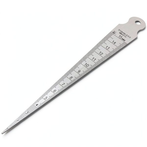 Welding Taper Gauge 1-15mm Metric & Standard Stainless Steel Yakamoz-3