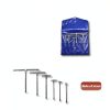 Timunr Telescopic Gauge Set 5/16‑6 Inch Steel 6‑Piece Titanium Coating-3