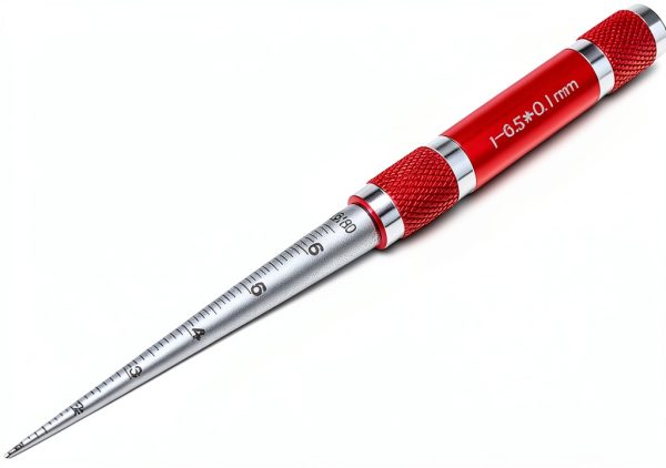 Hilitand Stainless Steel Aperture Gauge 1-6.5mm Precision Feeler-0