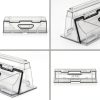 Garbage fighter Dust Bin Box for Xiaomi Roborock S5 MAX & S6 MaxV-HEPA-1
