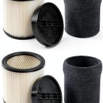 Shop Vac Complete Filter Kit 3 piece filter set with retaining ring-0