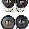 4 Pack Filter Replacement for Shark Detect Pro IW3611DE IW3611EU IW1611DE IW1611EU BU1120EU Wireless Vacuum Cleaner Parts Black White-5