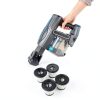 4 Pack Filter Replacement for Shark Detect Pro IW3611DE IW3611EU IW1611DE IW1611EU BU1120EU Wireless Vacuum Cleaner Parts Black White-1