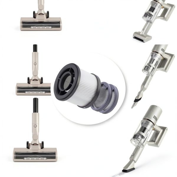 Vacuum HEPA Filter Set Compatible with Dreame P10/ P10 Pro Z10 Station-7